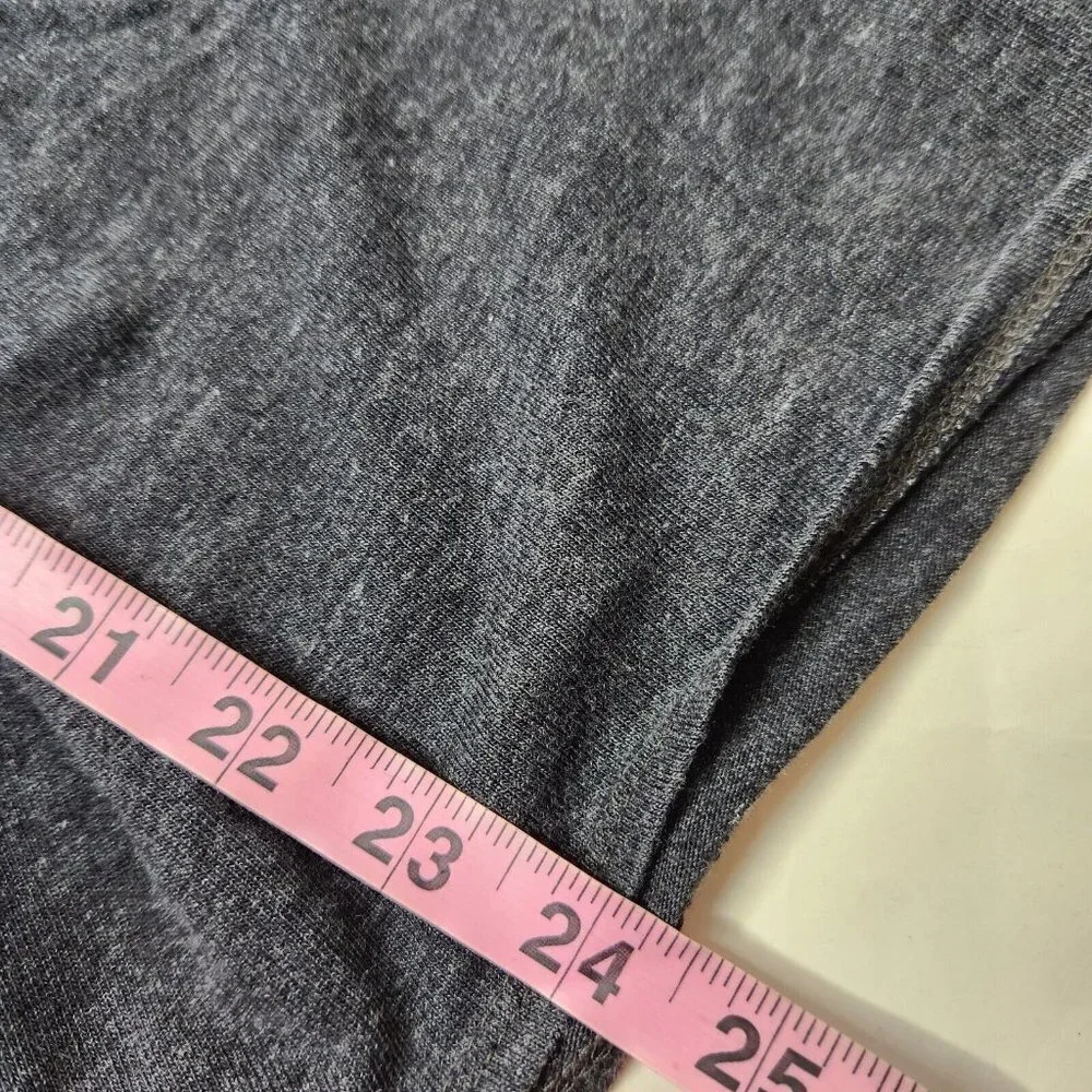 Chaser Women's Size Medium Cowl Neck Gray Top Shirt Sleeve - Picture 2 of 4